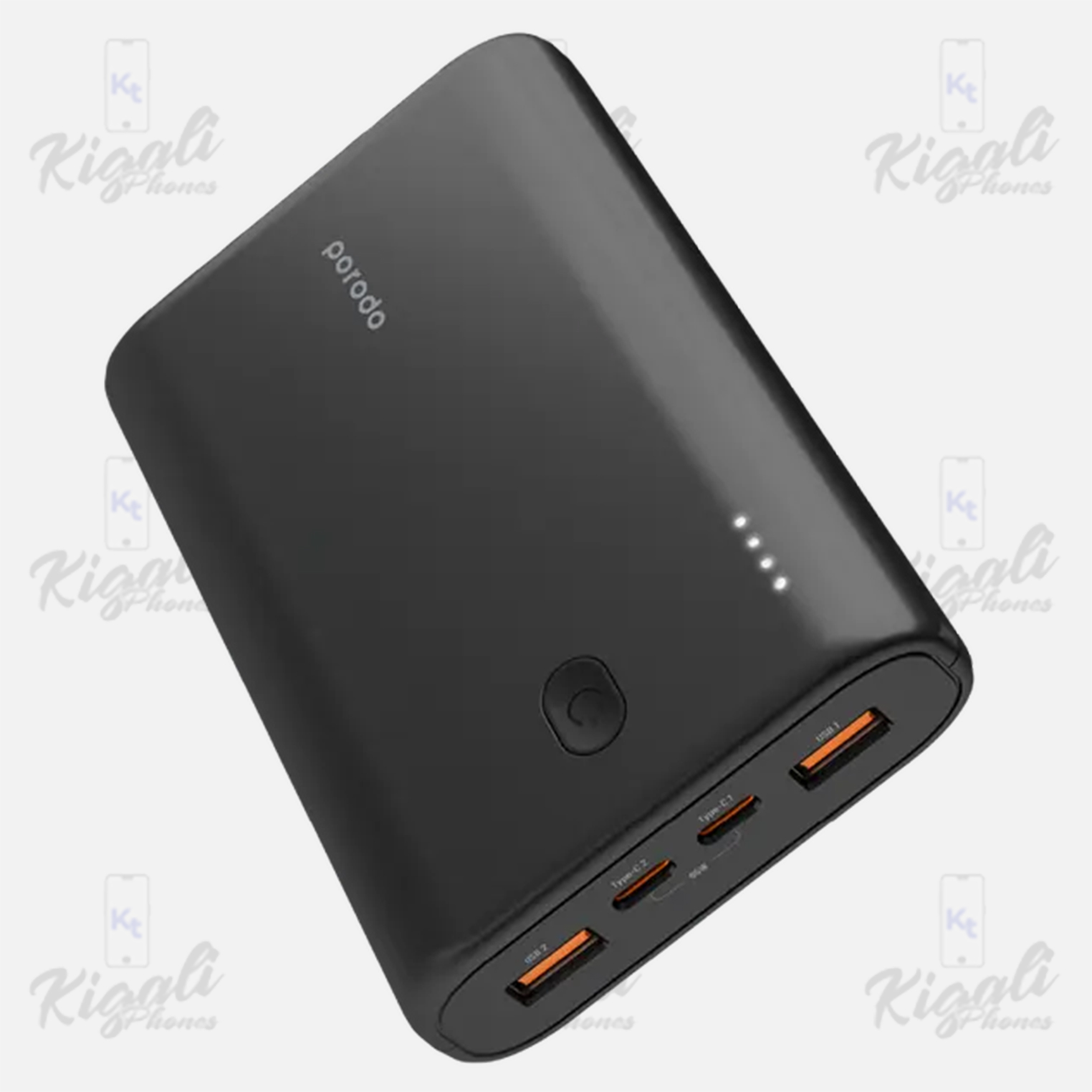 Porodo with Out Cable USB-A, Type-C and Compact Power Bank