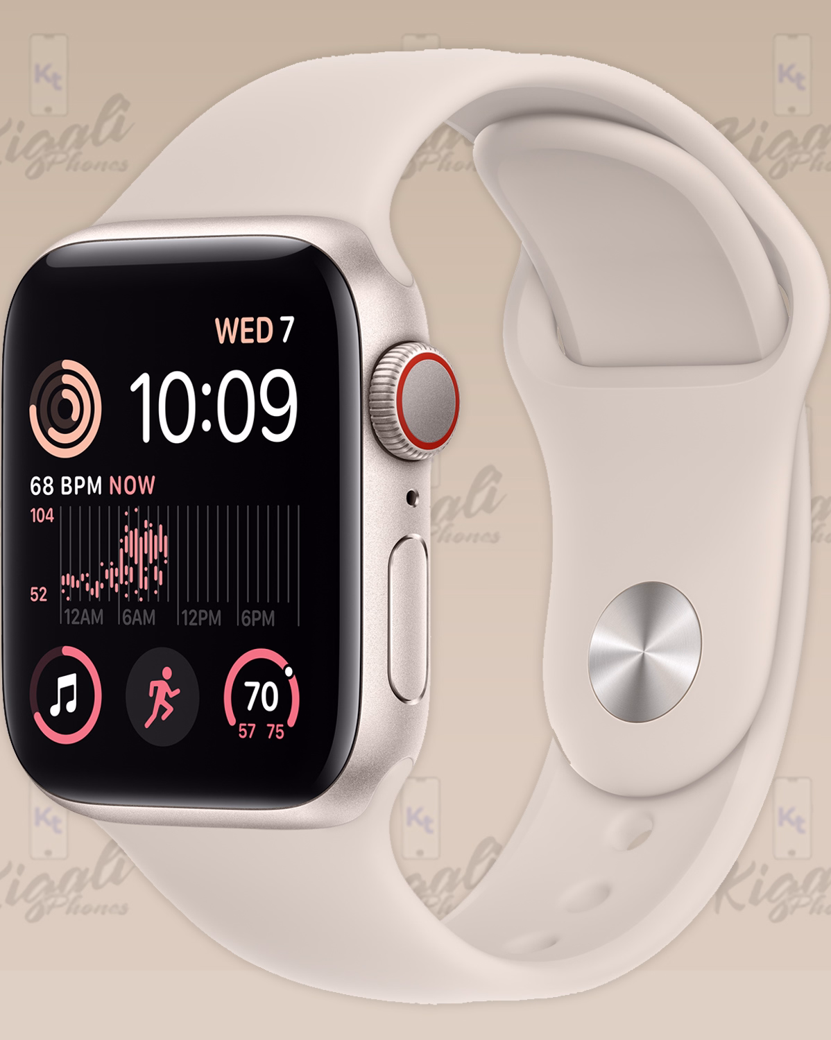 Apple Watch SE GPS Swim-suitable. Apple Watch SE has a water resistance rating of 50 meters. Track y